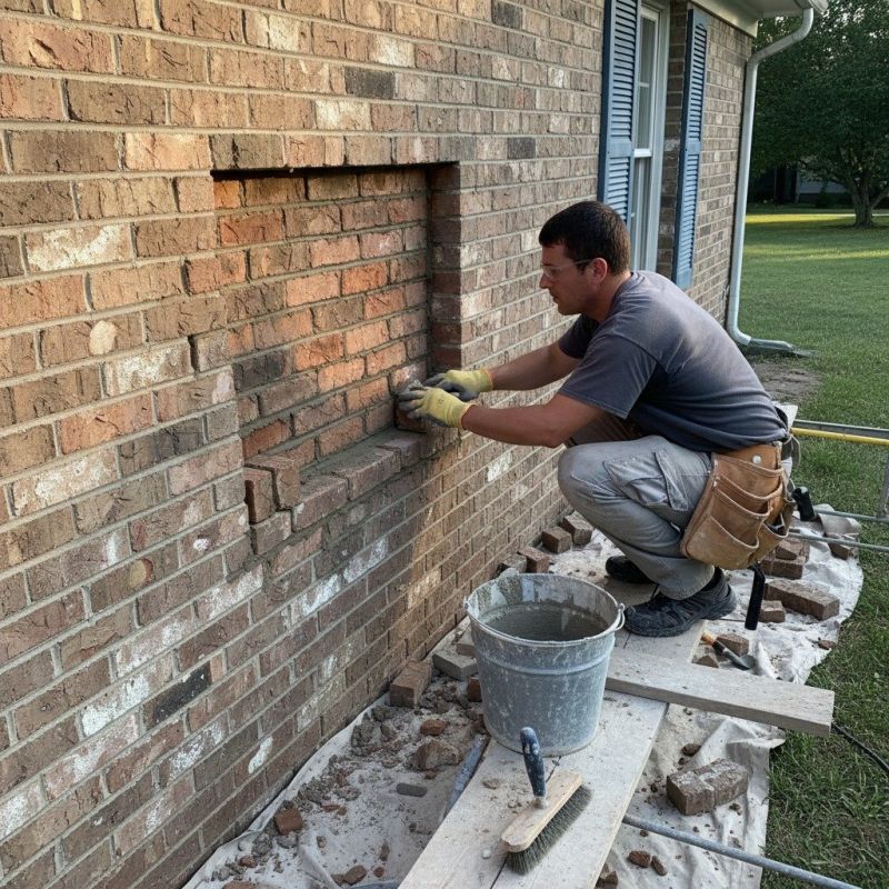 Local Brick Repair Service pros at work